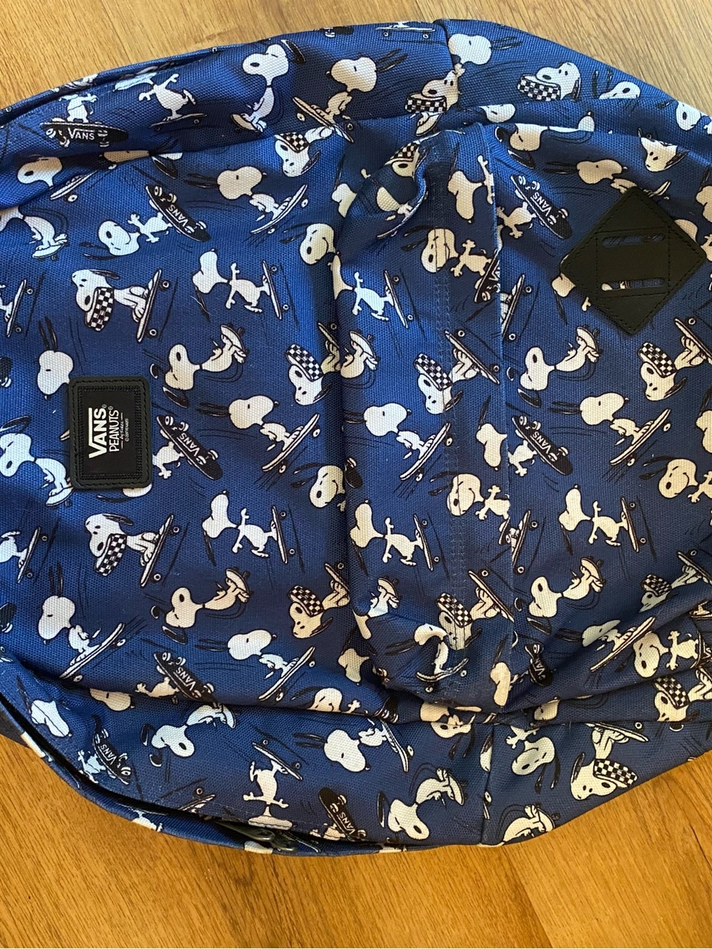 Vans Kids Blue Snoopy Backpack